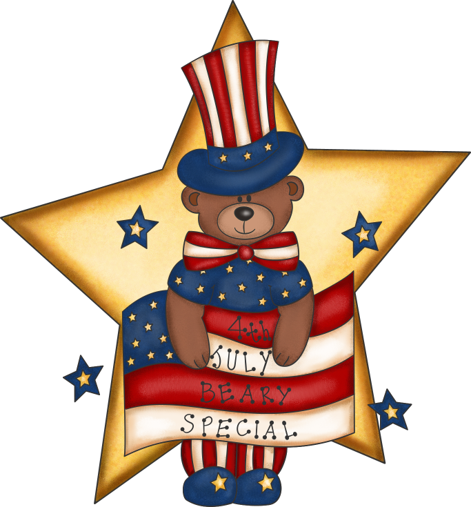 patriotic teddy bear clip art - photo #19